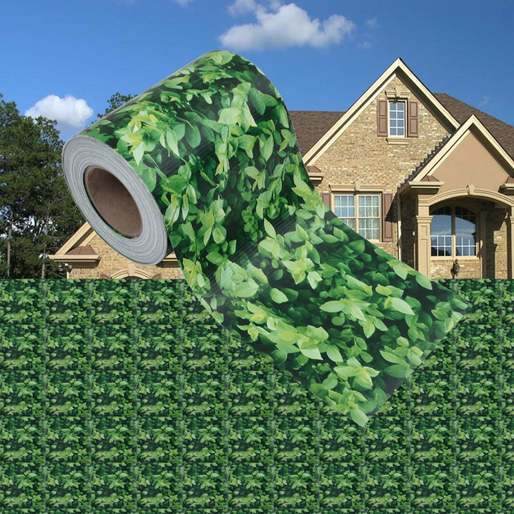 Green PVC Outdoor Privacy Screen with Clips 114.8 ft x 0.6 ft X37799