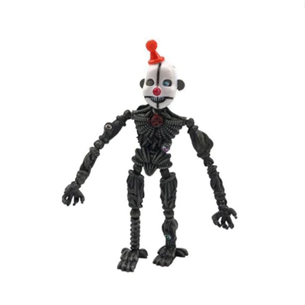 5Pcs FNAF Funtime Freddy Foxy Movable Action Figures J7106