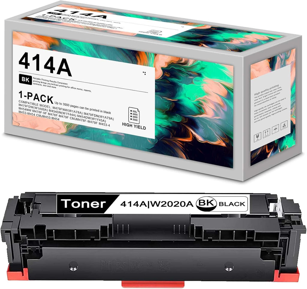 Compatible Remanufactured Black Toner Cartridge 1 Pack G805908