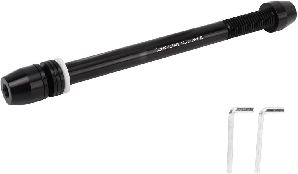 Thru Axle Adapter for Rear Wheel Attachment Trainer, Aluminum Alloy Bike Trainer Axle X4104