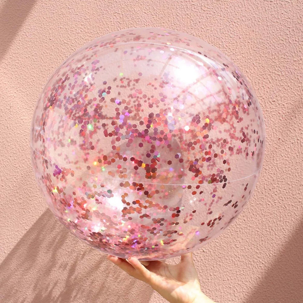 4 Pcs 40CM/60CM Glitter Ball and Pump Set F2589