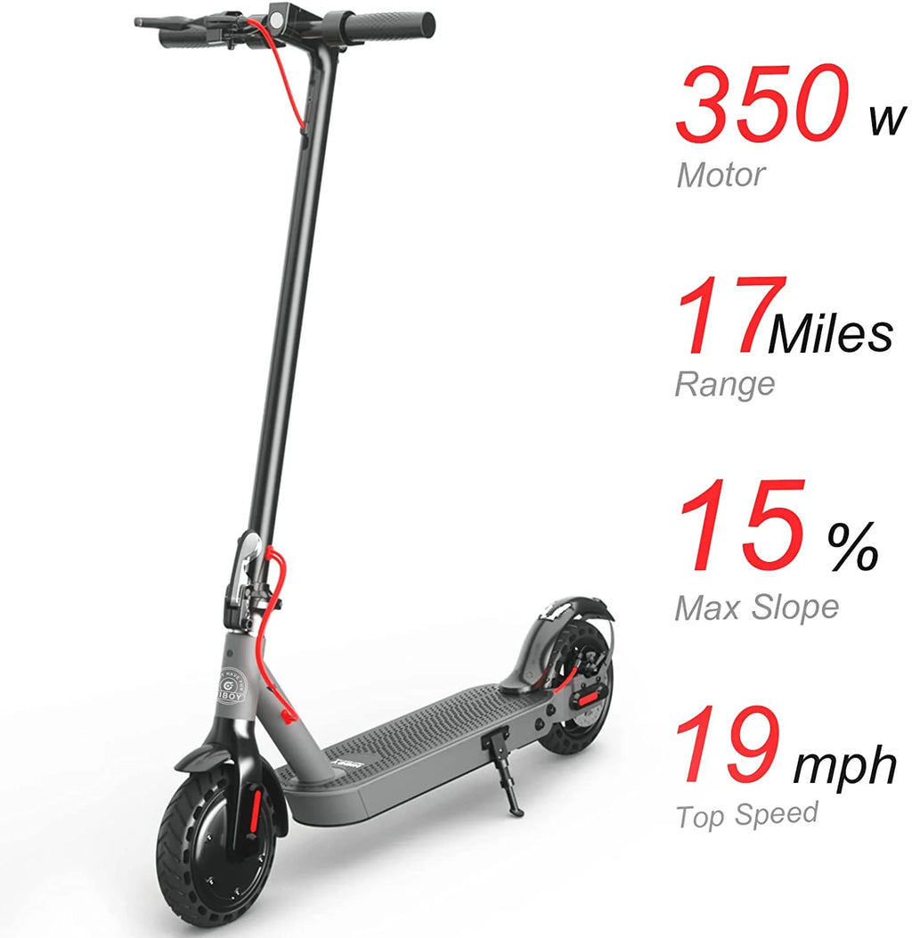 Electric Scooter 8.5 Solid Tires 17 Miles Range 19 MPH V24400