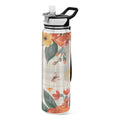 32oz Clear Triton Sports Water Bottle with Straw A4492