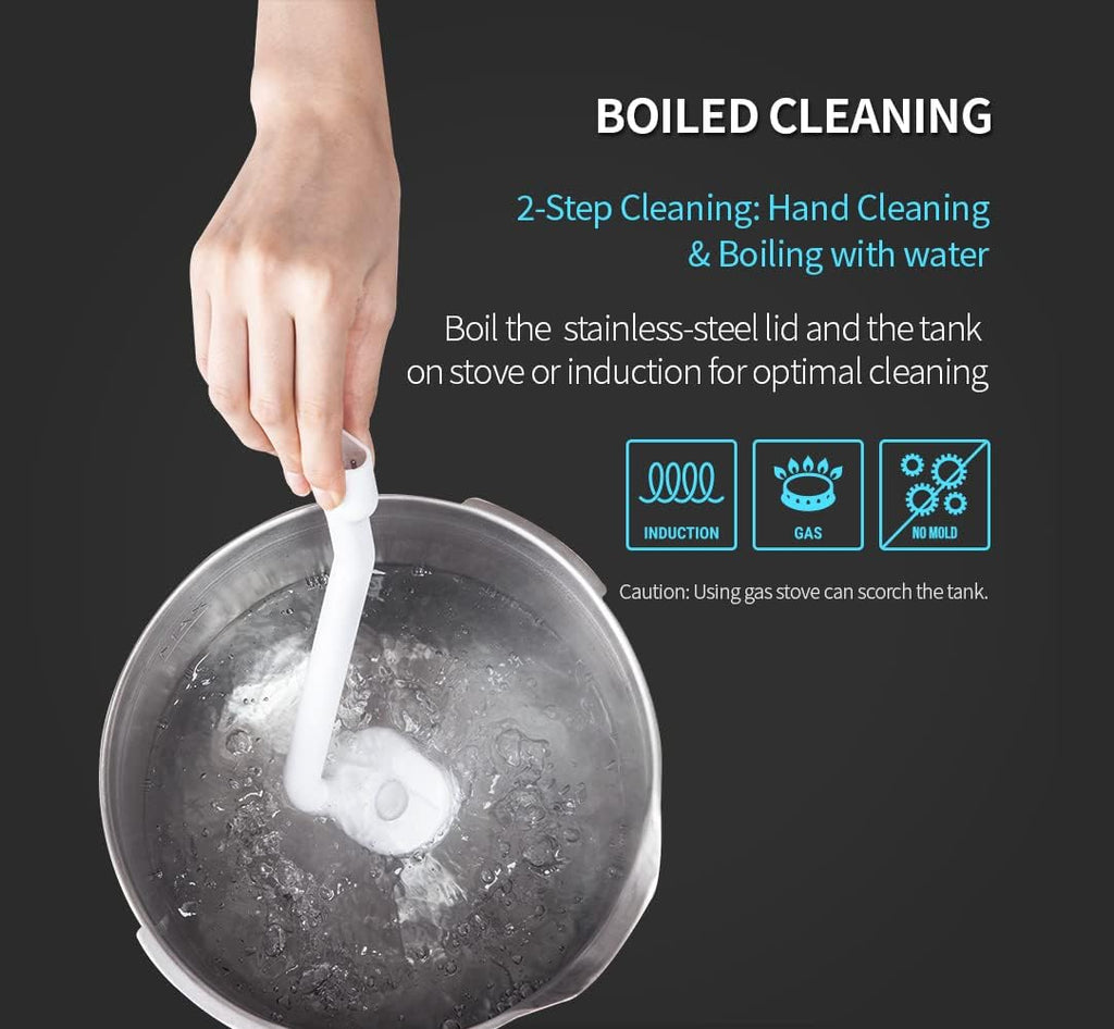 Stainless Steel Ultrasonic Cool Mist Humidifier 1gal E14928