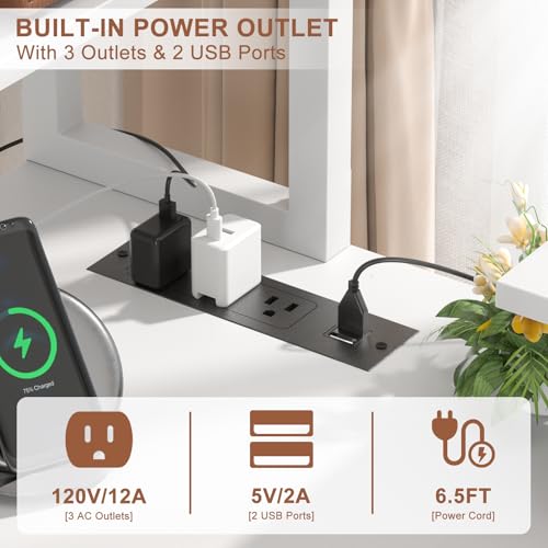 Black L Shaped Computer Desk with Bookshelf U2372