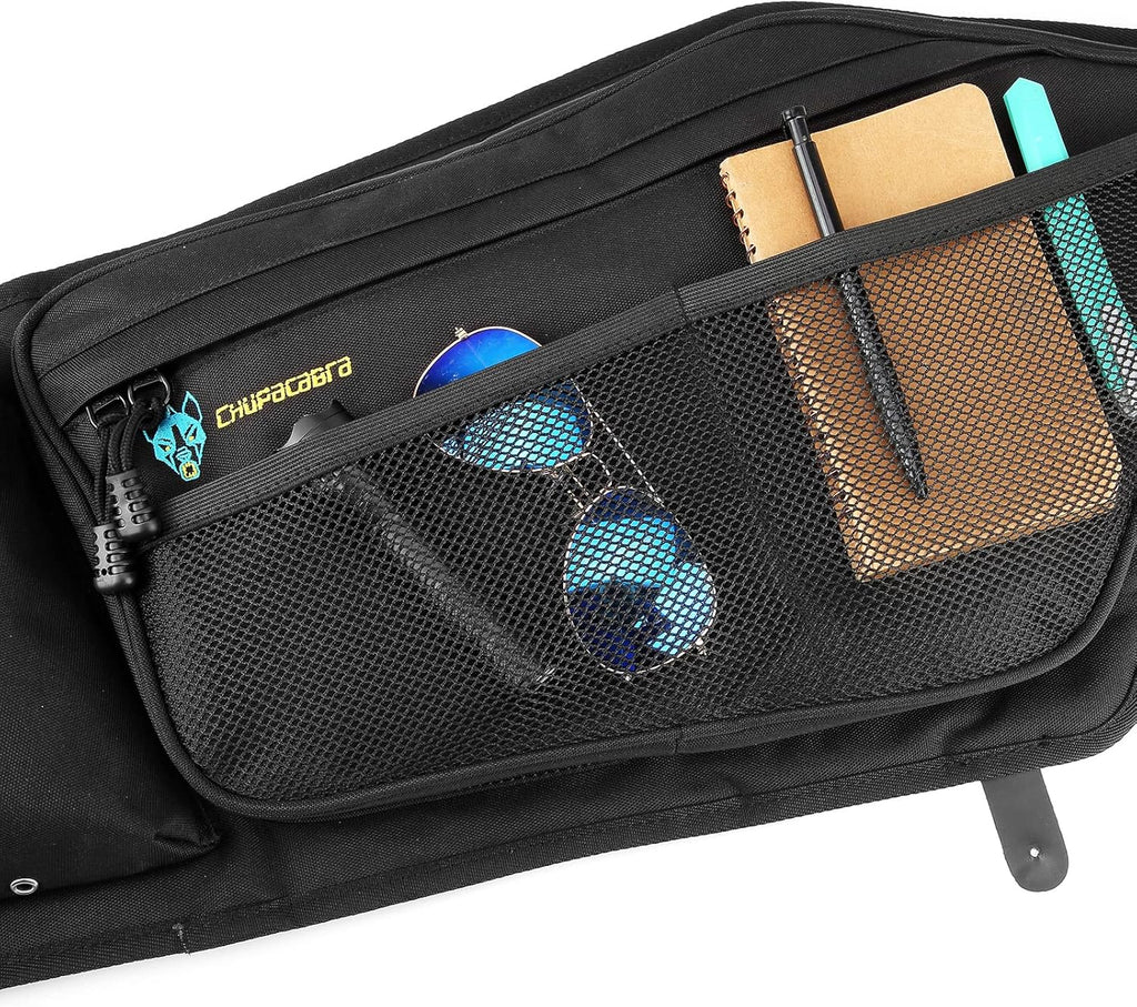 Front Left and Front Right Door Bags with Removable Knee Cushion A930094