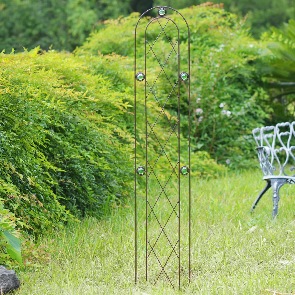 Metal Arched Trellis Q4534