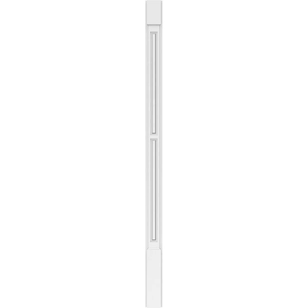 PVC Pilaster with Standard Capital & Base (Pair) U28974