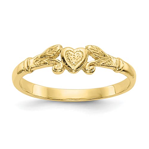 10K Yellow Gold Baby Ring P989360