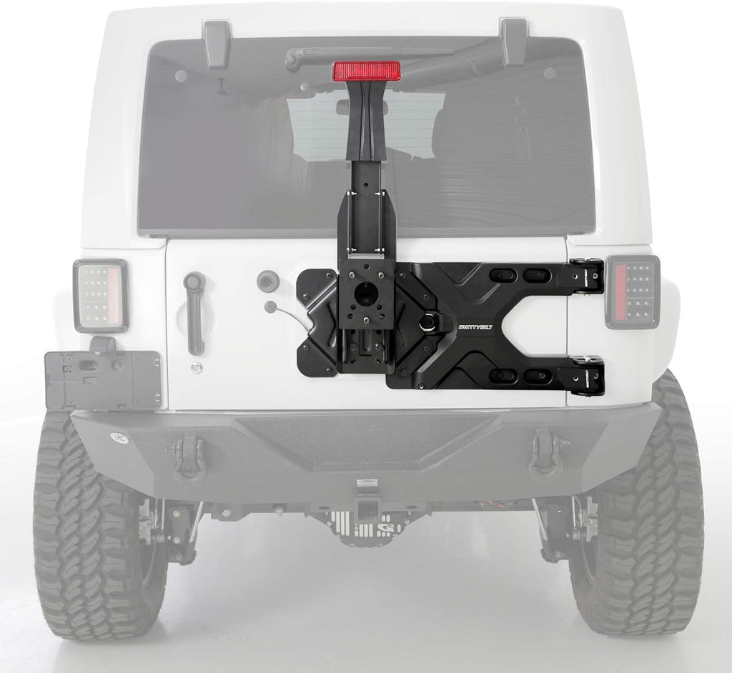 Black Oversize Tire Carrier I621692
