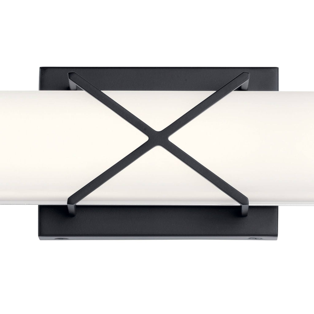 Matte Black 32in LED Linear Bath Light E80971