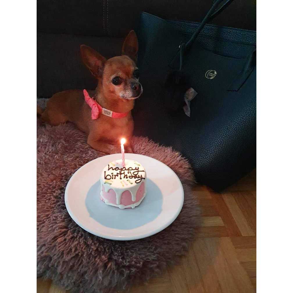 Pink Birthday Baby Cake F600199