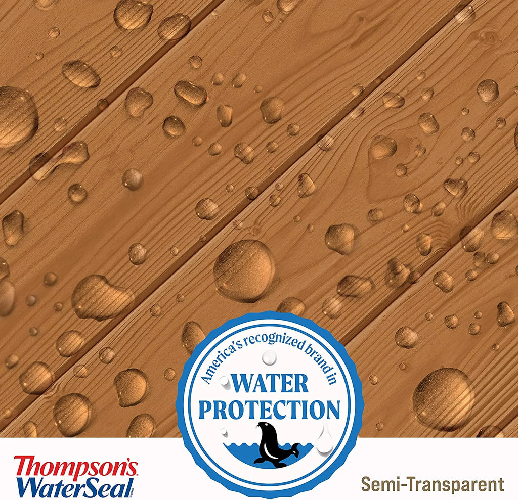 Semi-Transparent Chestnut Brown Wood Sealer Z97116