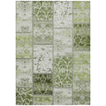 Green 9' x 12' Indoor Outdoor Area Rug Y863945