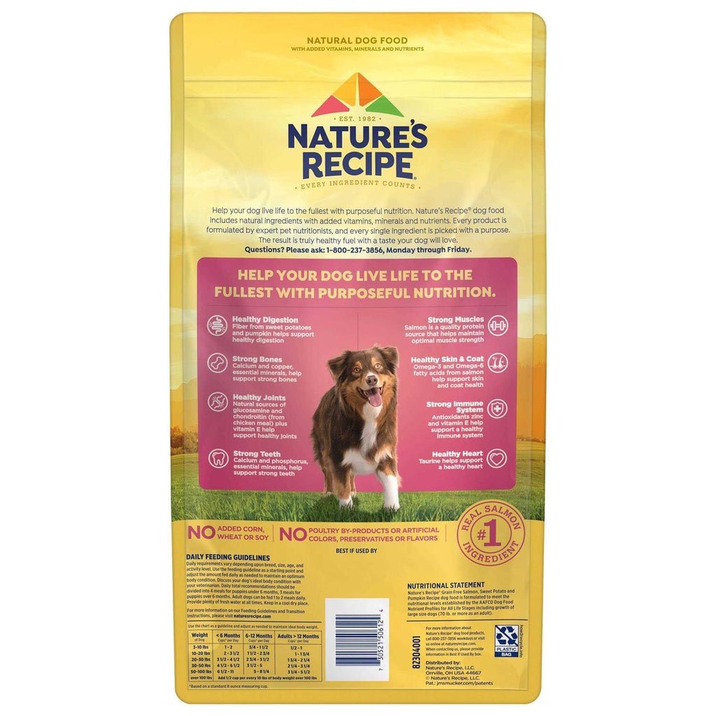 Grain Free Salmon Sweet Potato Dry Dog Food S149
