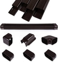 16.5Ft PVC Line Set Cover Kit for Ductless Mini Split Air Conditioners H17972