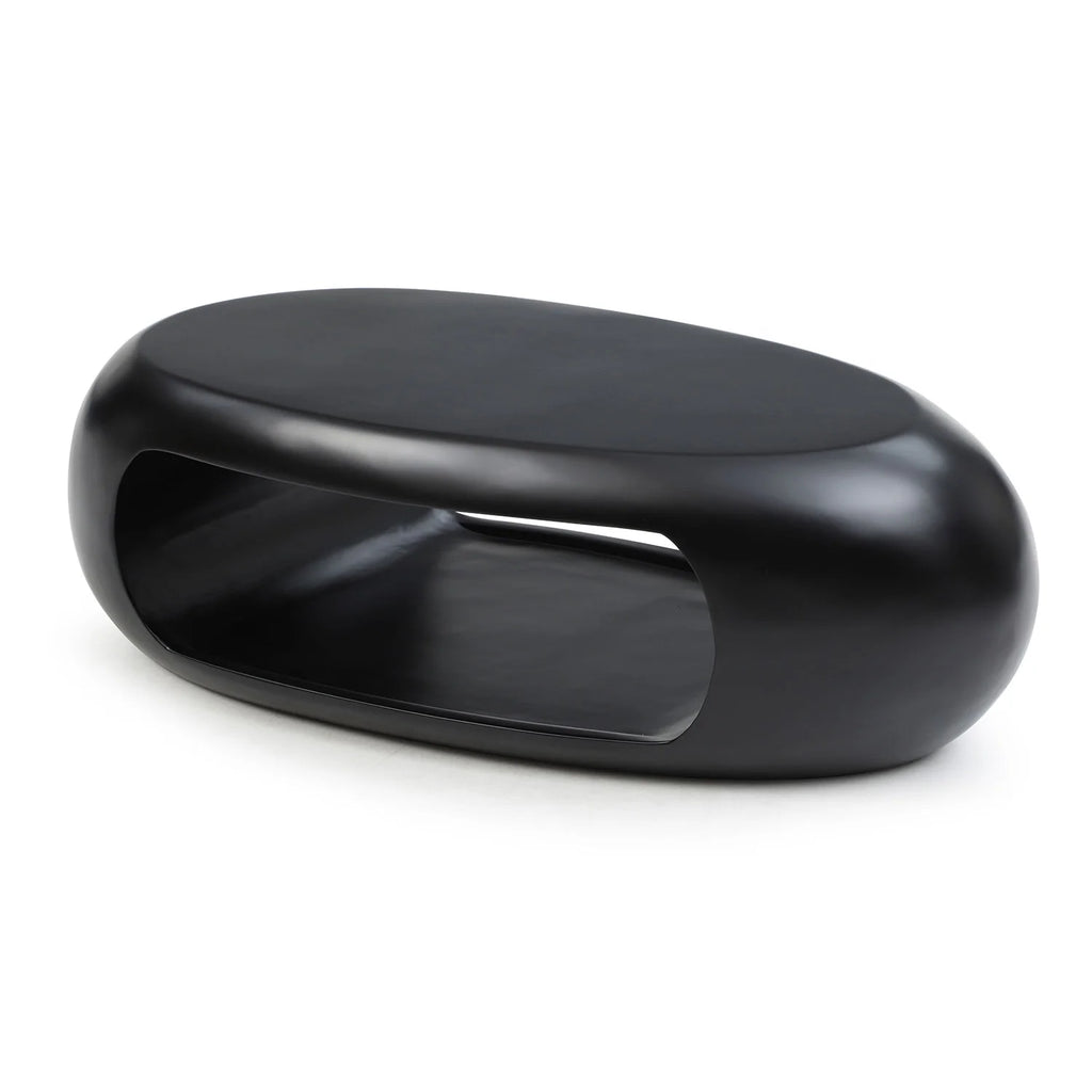 Modern Oval Fiberglass Coffee Table I573