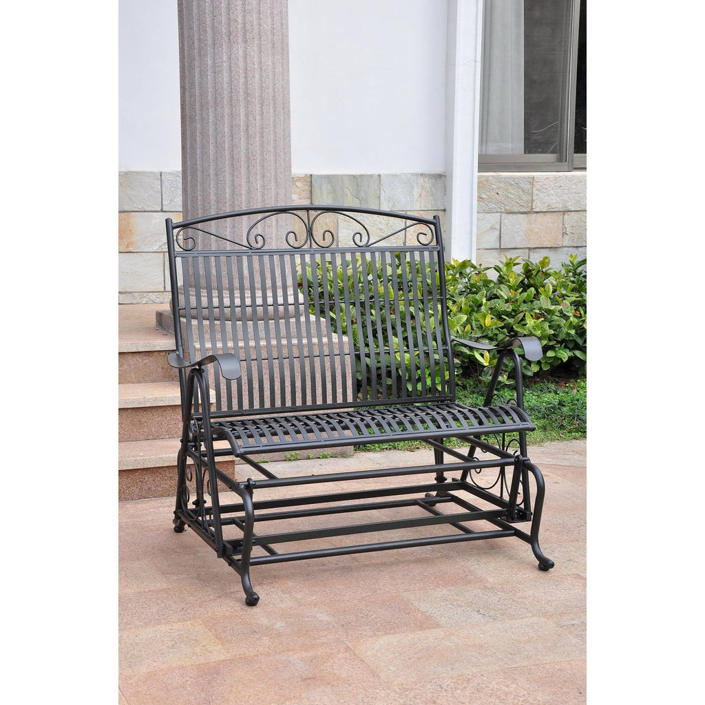 Black Iron Patio Double Glider K4623