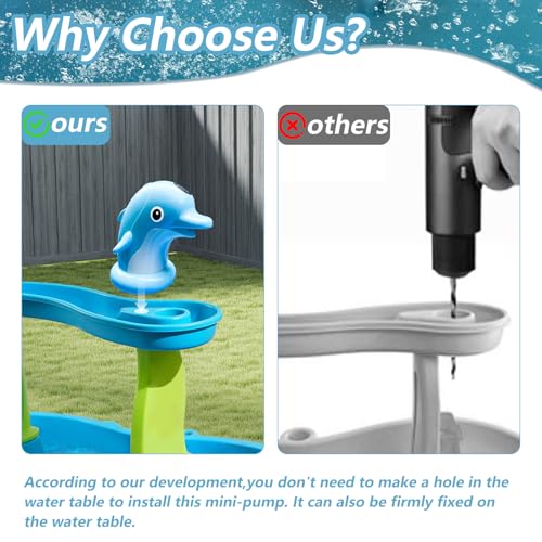 Blue Heavy-Duty 600D Waterproof Anti-UV Dustproof Water Table Cover H579