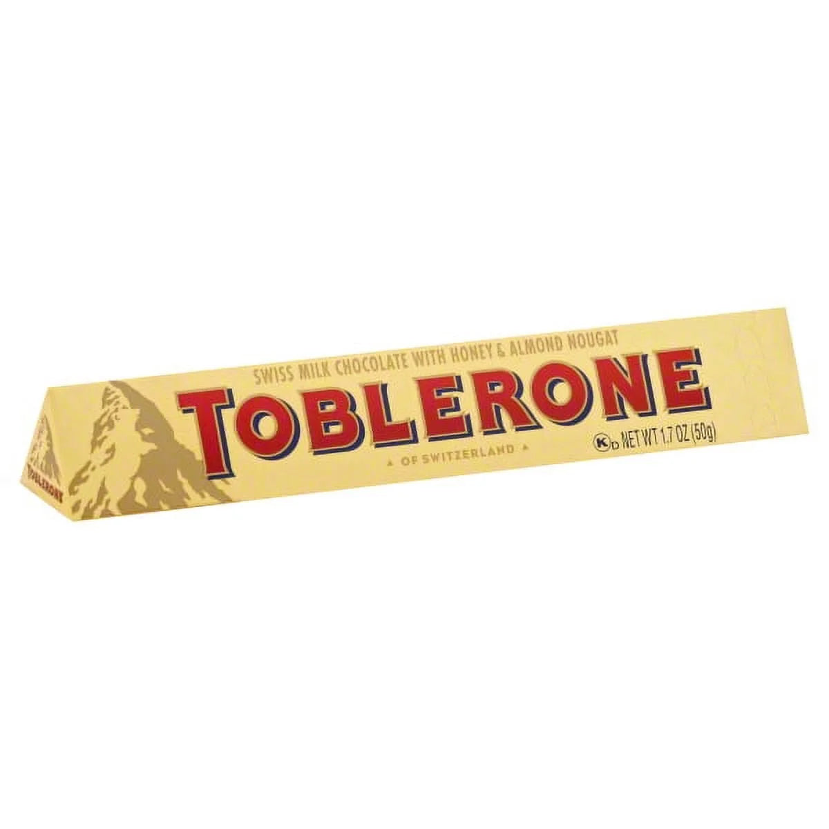 9 x 1.76oz Swiss Milk Chocolate with Honey and Almond Nougat H643678