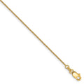 14kt Yellow Gold Spiga Chain Bracelet 6 inch Q889794