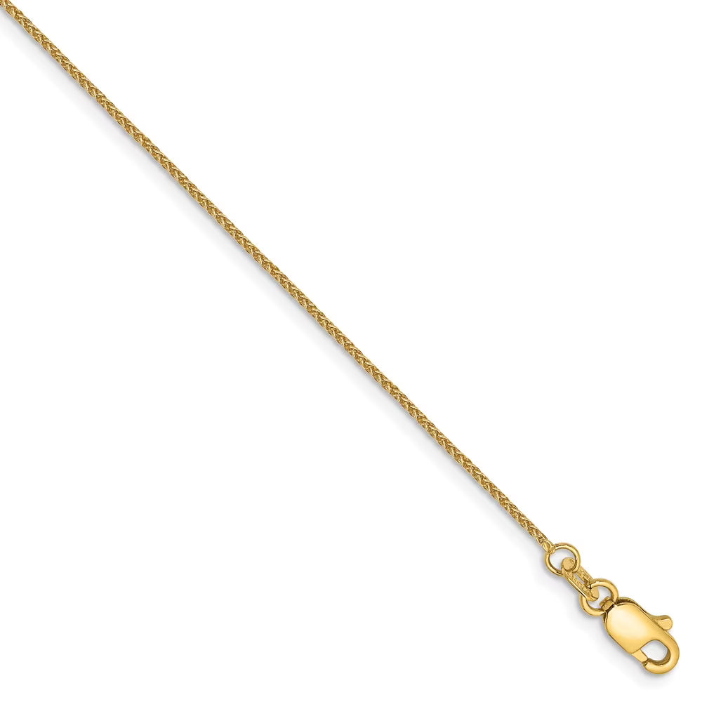 14kt Yellow Gold Spiga Chain Bracelet 6 inch Q889794