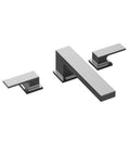Olive Bronze Widespread Roman Tub Faucet with Lever Handle O49651