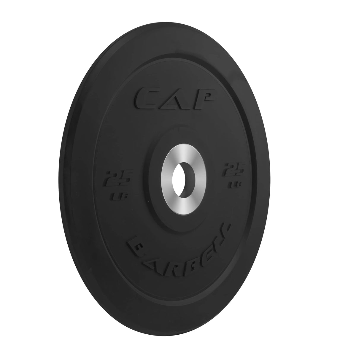 25 lb Black Olympic Bumper Plate A9437