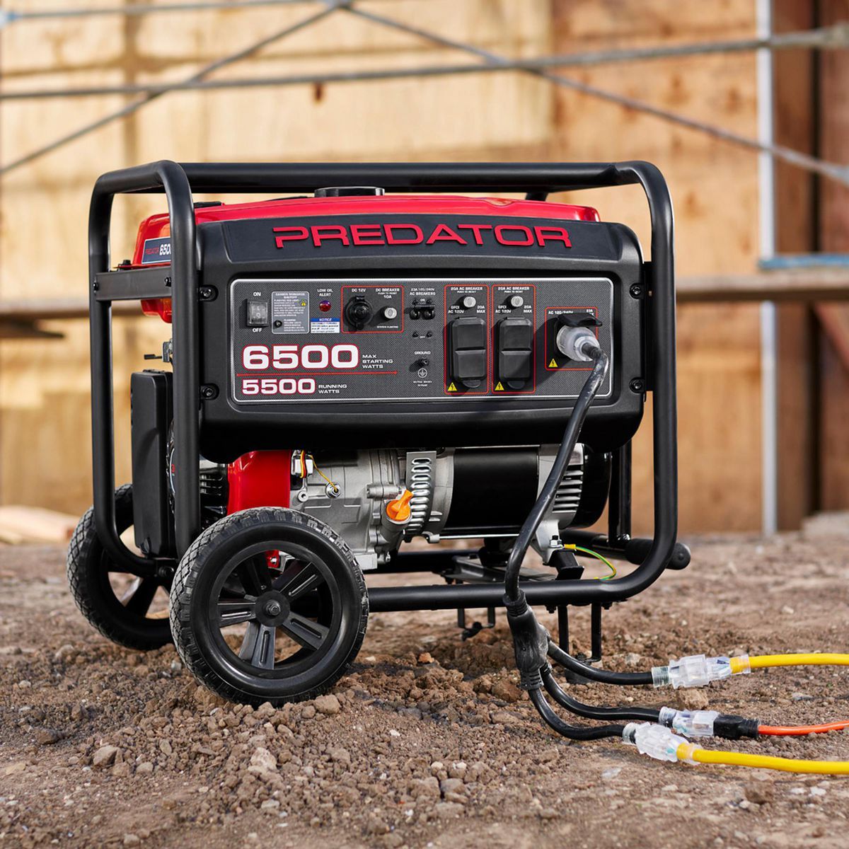 6500 Watt Gas-Powered Portable Generator N552703