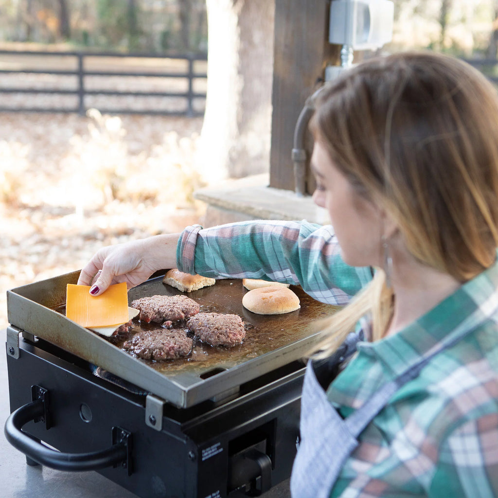 19" Portable 1 Burner LP Propane Gas Grill W108