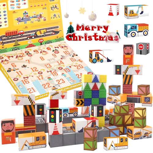 100PCS Magnetic Building Blocks Advent Calendar P115875