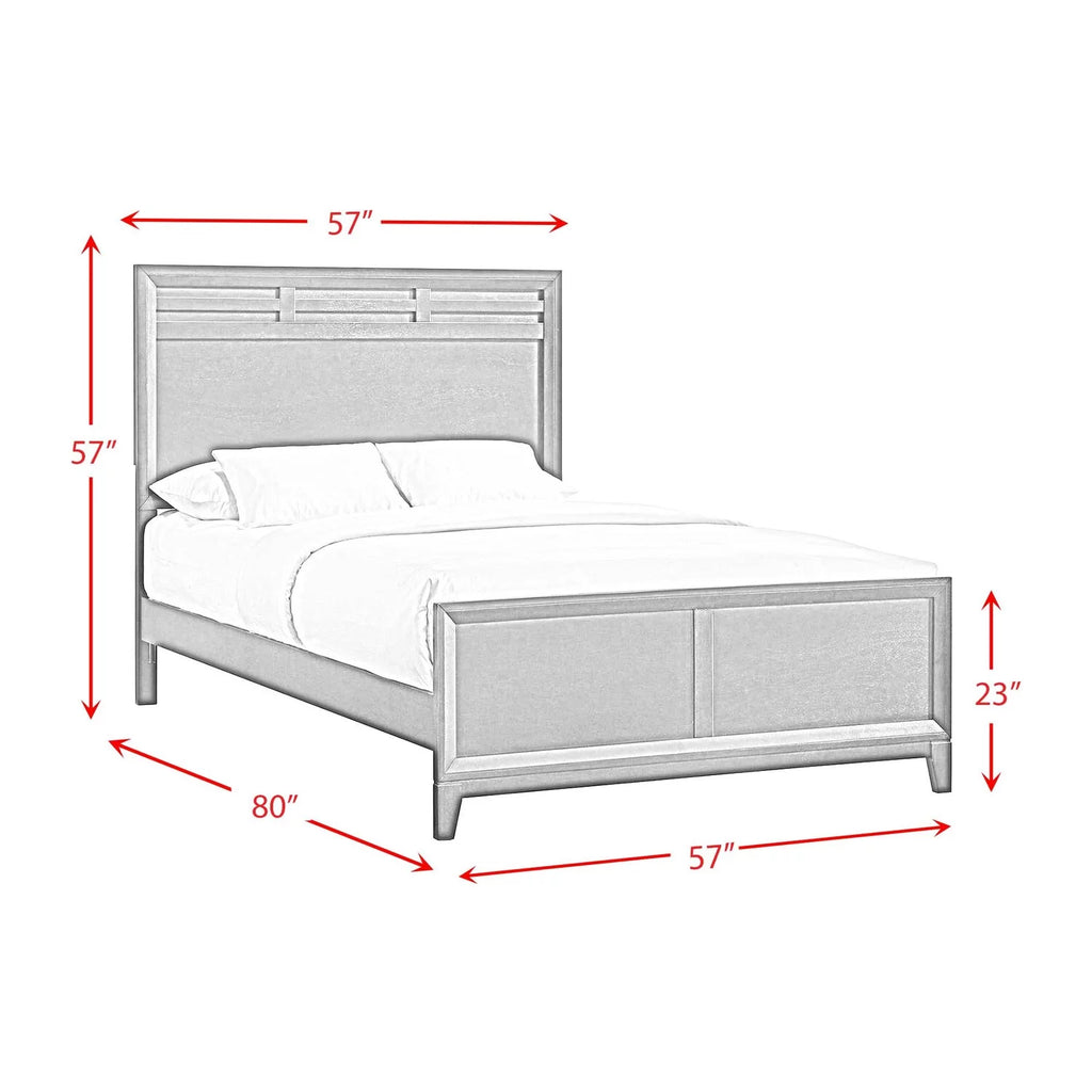 Merlot 5PC Wood Bedroom Set Z731