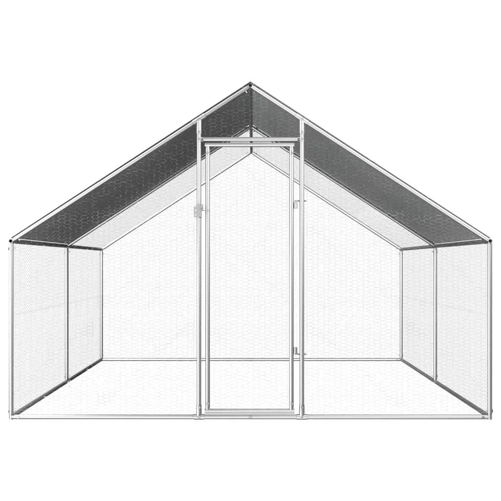 Galvanized Steel Outdoor Chicken Cage U347
