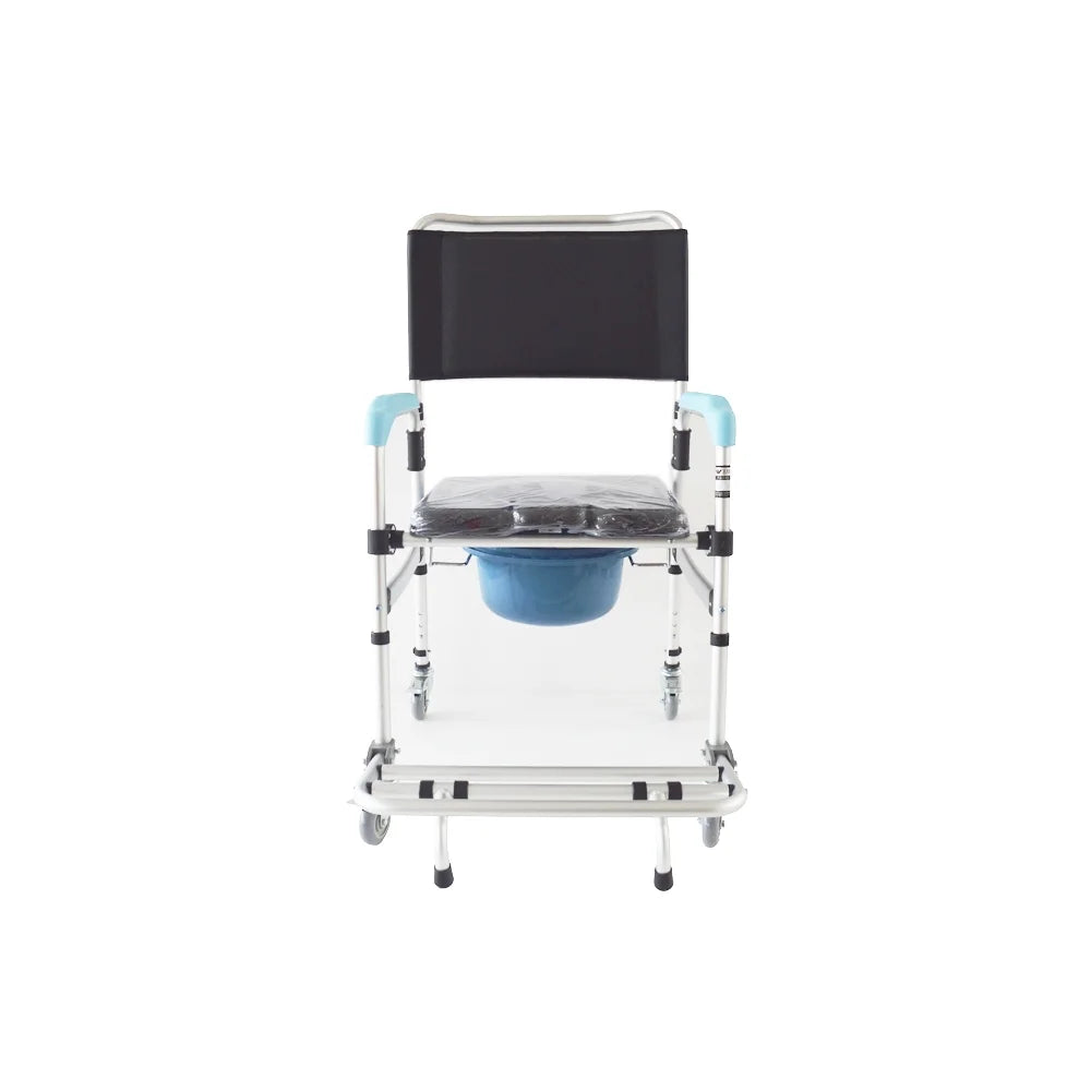 Portable Foldable Padded Aluminium Alloy Toilet Chair D825