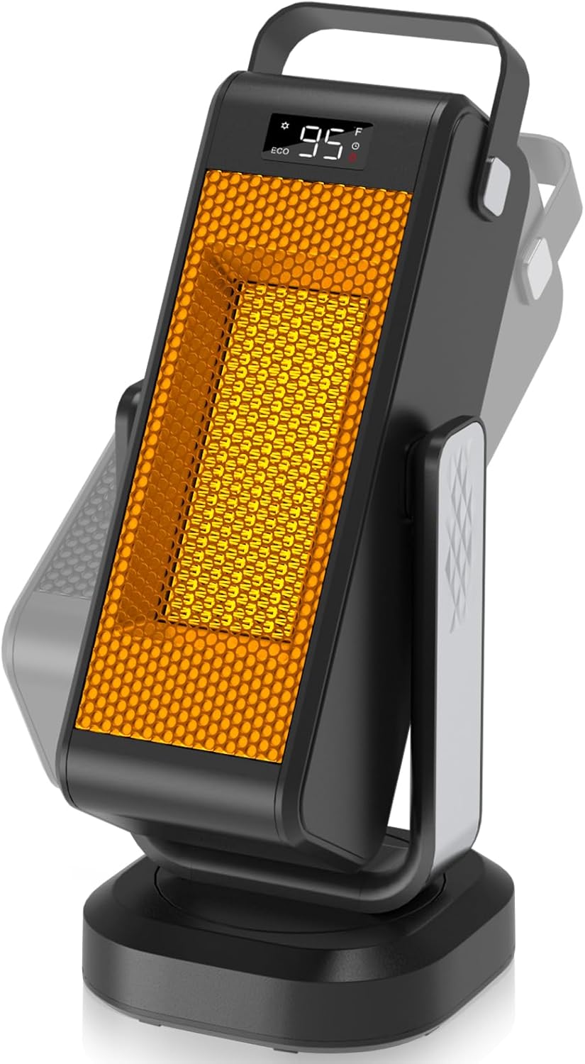 3D Oscillating Portable Electric Heater with Thermostat Z1314