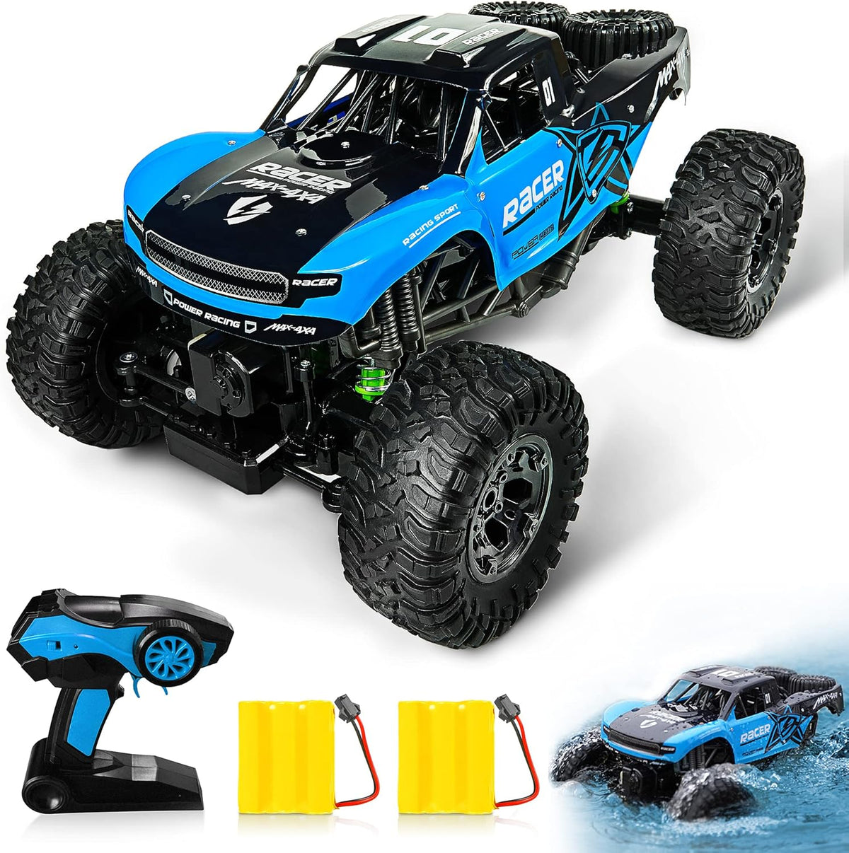 1:12 Scale 4WD Waterproof RC Car Boat G1429