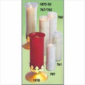 Clear Plastic 7 Day Candles Pack Of 24 U52469