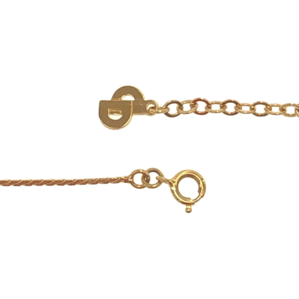 Vintage Gold Stone Necklace H151