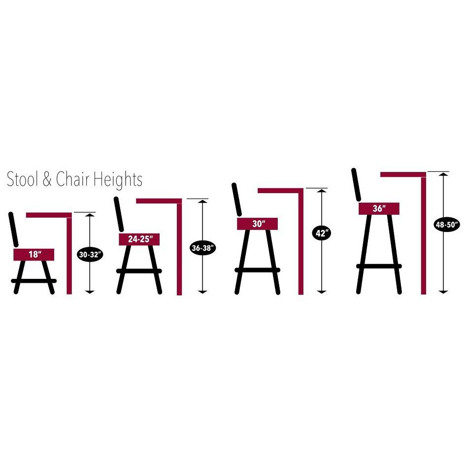 Black Wrinkle Stationary Chair with Ladder K47008