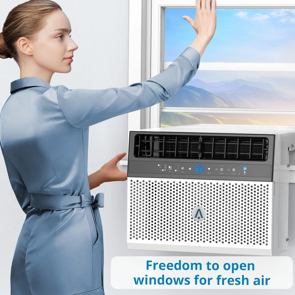 8000 BTU Window Air Conditioner with Remote Control C4840