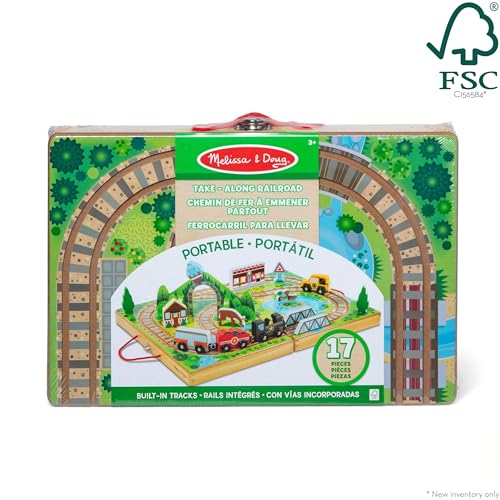 Wooden Train Tabletop Playset B85716