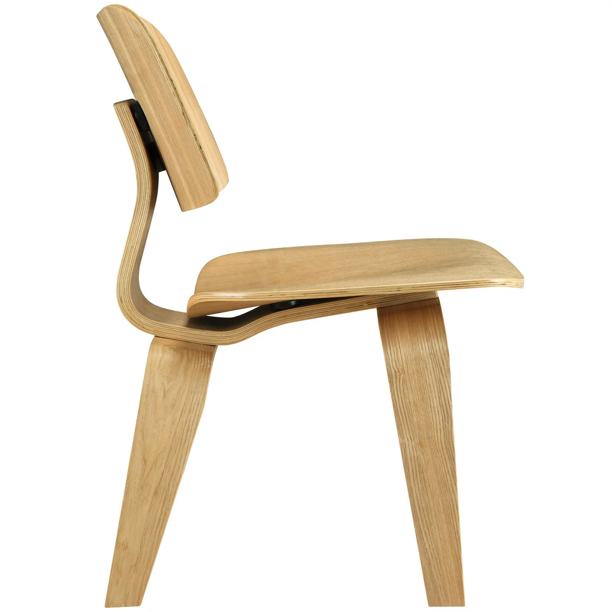 Wood Dining Chairs Set of Two Natural L396
