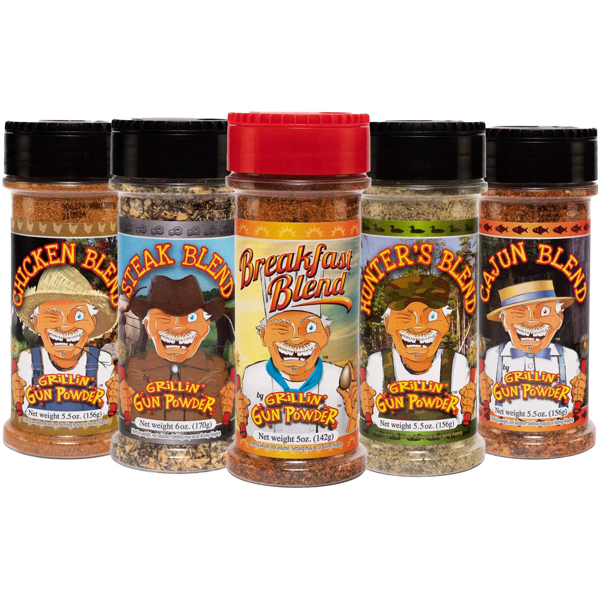 Seasoning Pack of 5 P20130