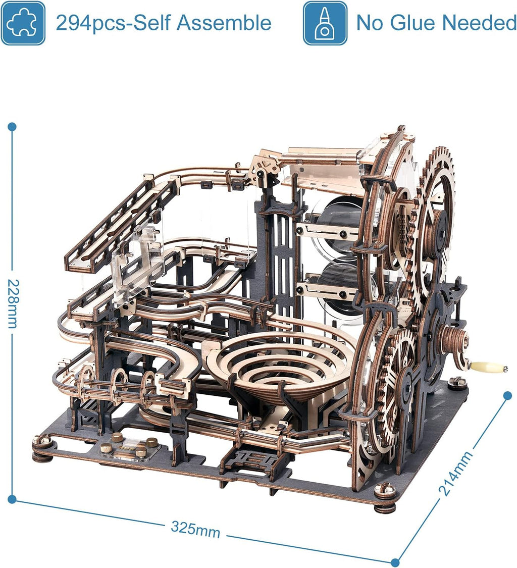 3D Wooden Puzzles Marble Run Model Building Kit Pack of 2 P143580