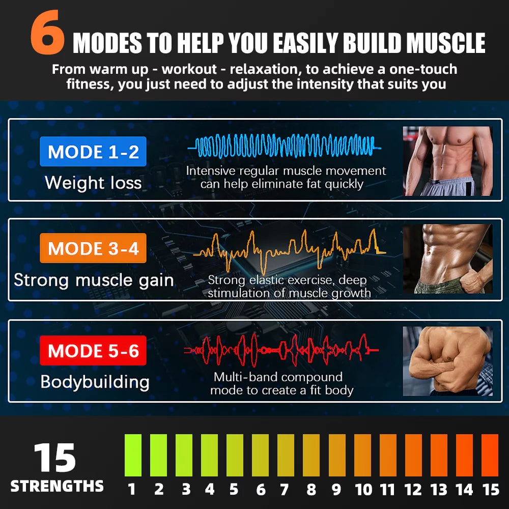 Ab Stimulator Muscle Toner Belt Y5009
