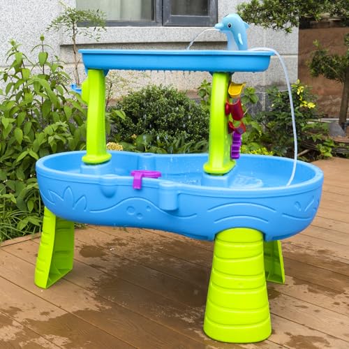 Blue Heavy-Duty 600D Waterproof Anti-UV Dustproof Water Table Cover H579