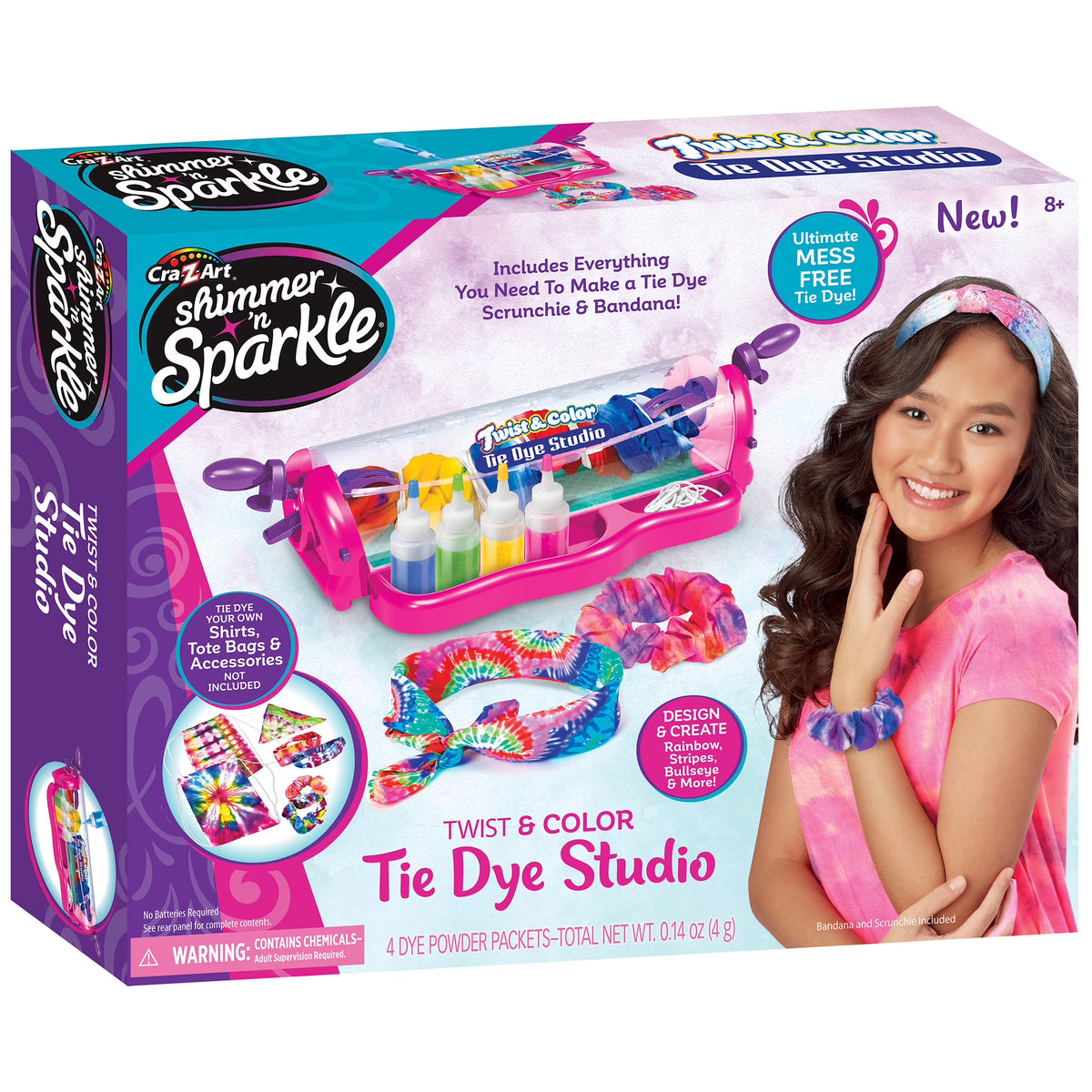 Twist & Color Tie Dye Studio Craft Kit J49304
