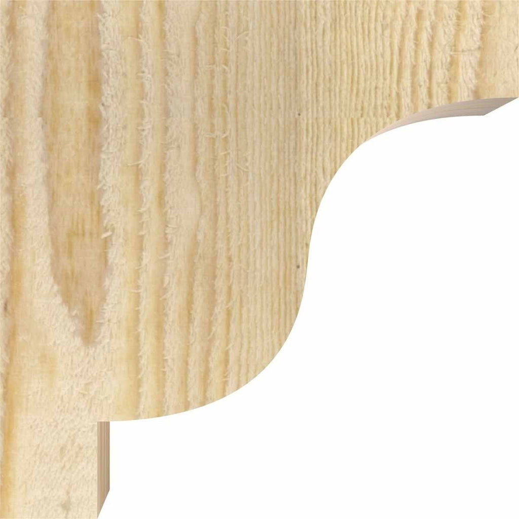 Newport Rough Sawn Corbel, Douglas Fir I148253