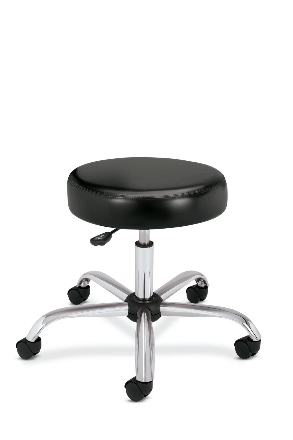 Black Vinyl Backless Medical Stool Z41846