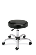 Black Vinyl Backless Medical Stool Z41846